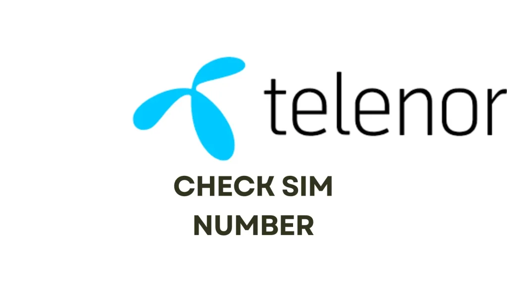 How to check telenor number