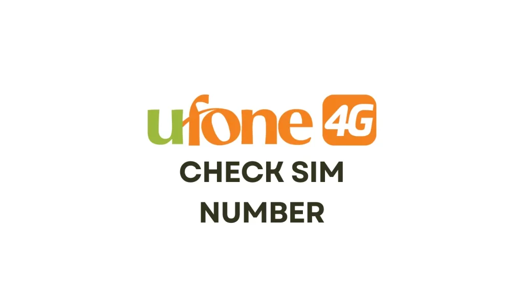 How to check ufone number